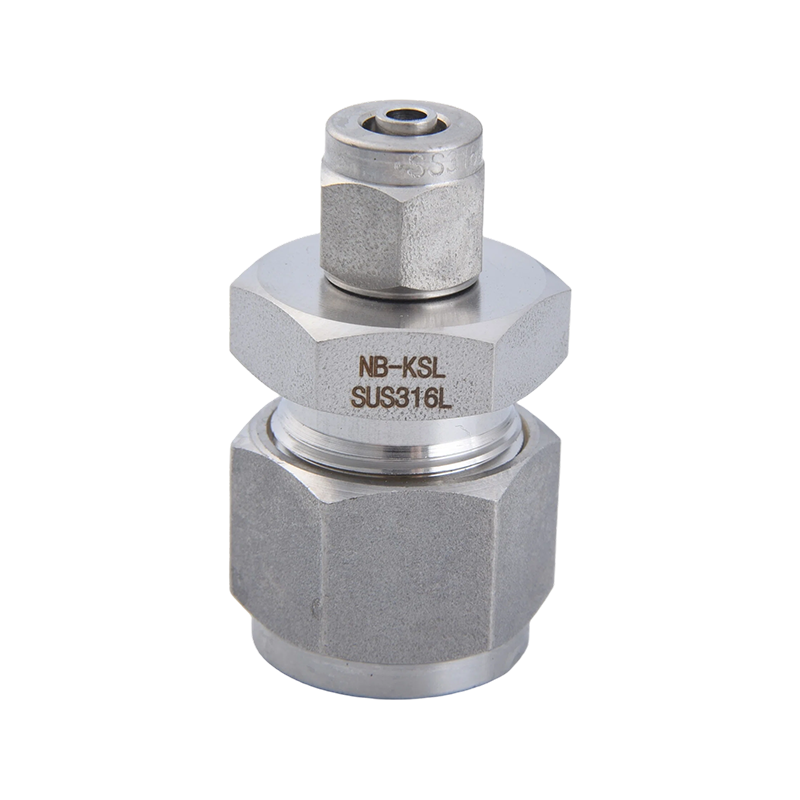 Đầu nối thẳng giảm tốc bằng thép không gỉ 316L