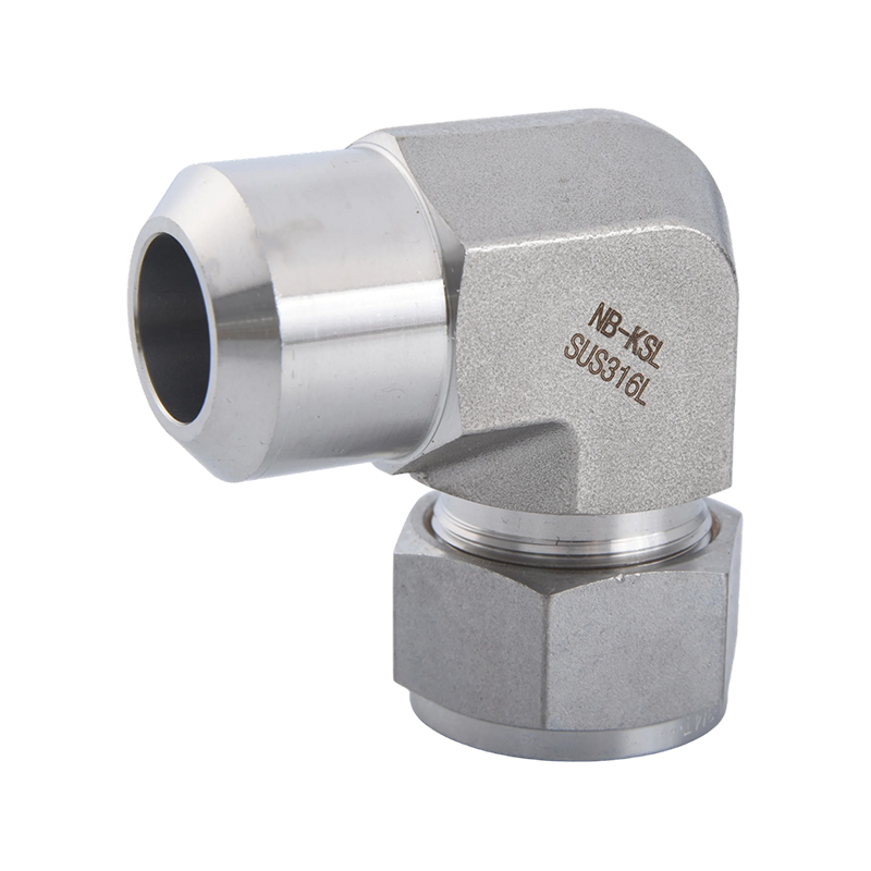316L Thép không gỉ nén loại khớp nối ống PIPE khuỷu tay hàn