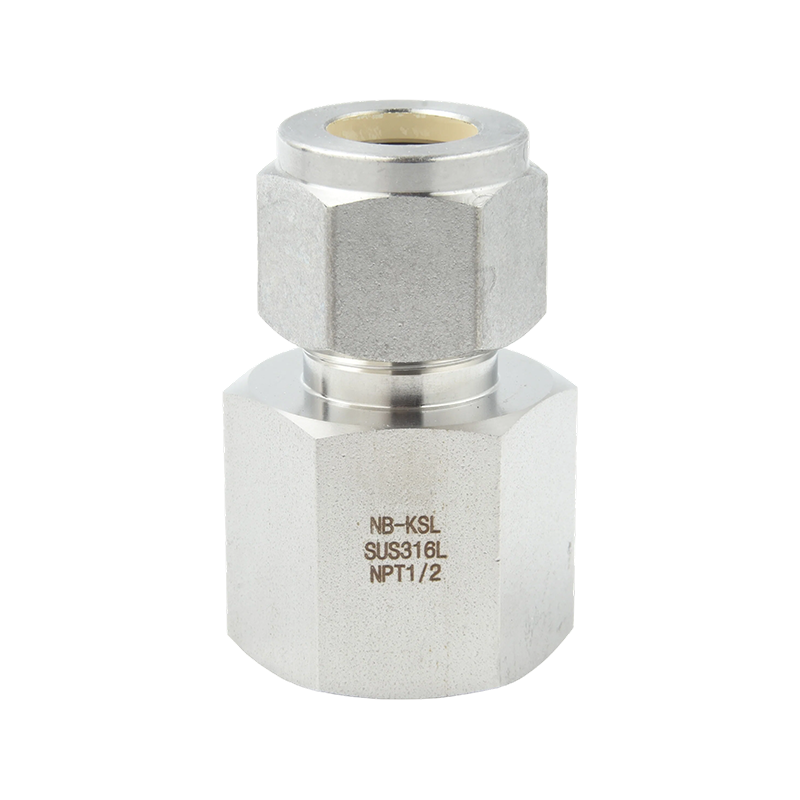 Đầu nối ren trong bằng thép không gỉ 316L