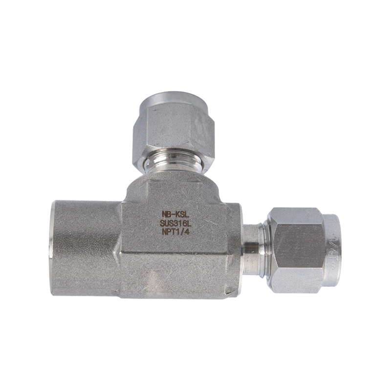 Thép không gỉ 316L nén phù hợp với tee bên trong